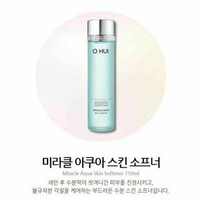 O HUI Miracle Aqua Skin Softener Intensive Hydrating 150ml - KLO