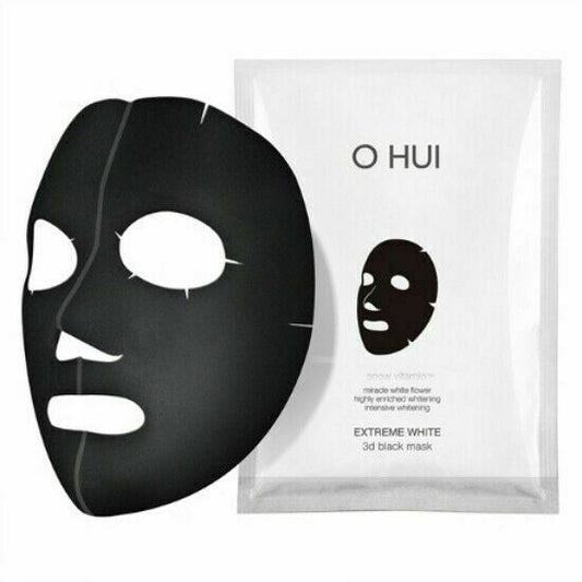 O HUI Extreme White 3D Black Facial mask pack 27g x 6EA - KLO