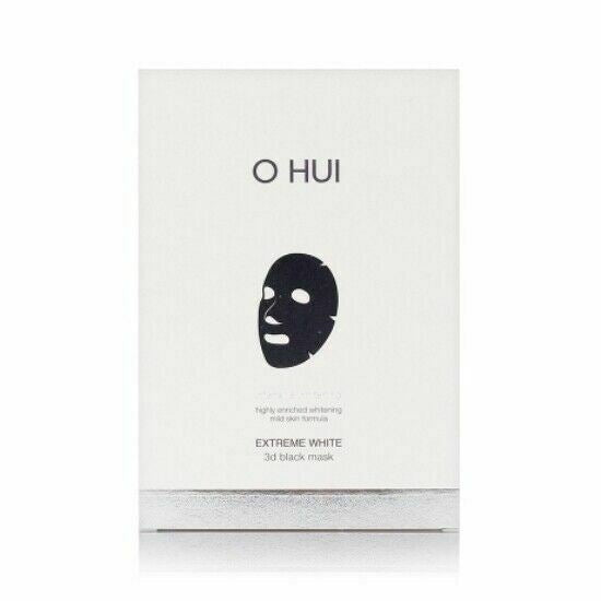 O HUI Extreme White 3D Black Facial mask pack 27g x 6EA - KLO