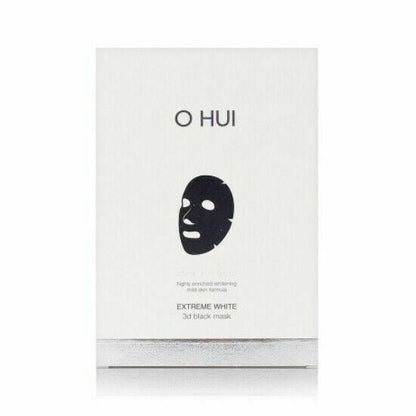 O HUI Extreme White 3D Black Facial mask pack 27g x 6EA - KLO