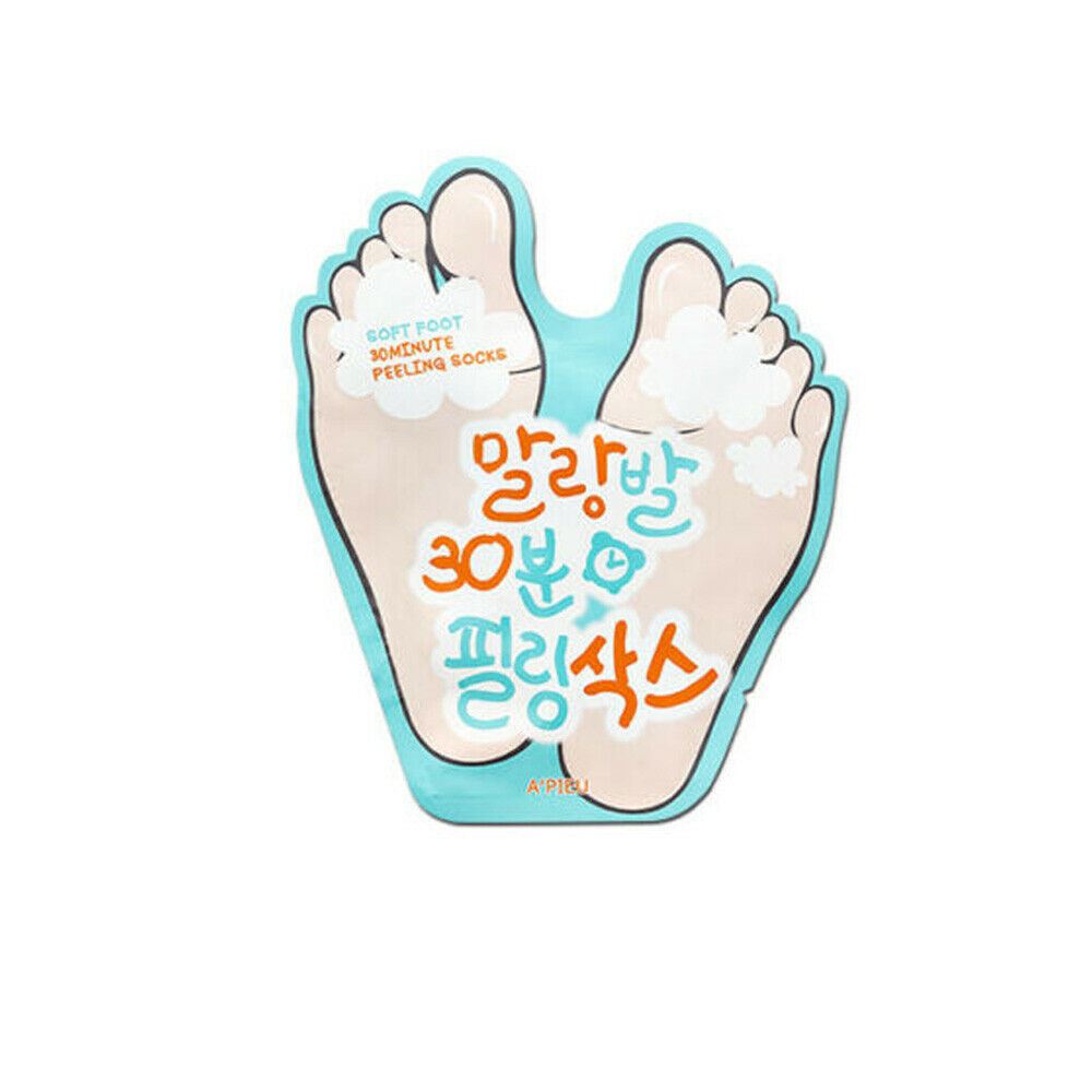 A'PIEU Soft Foot 30 Minute Peeling Socks (40ml) - KLO