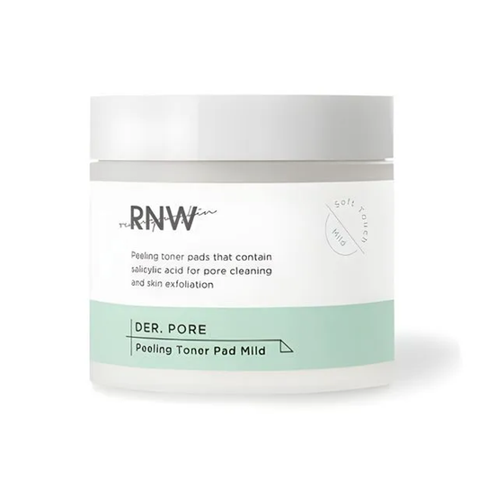RNW DER. PORE Peeling Toner Pad Mild 60 pcs - DODOSKIN