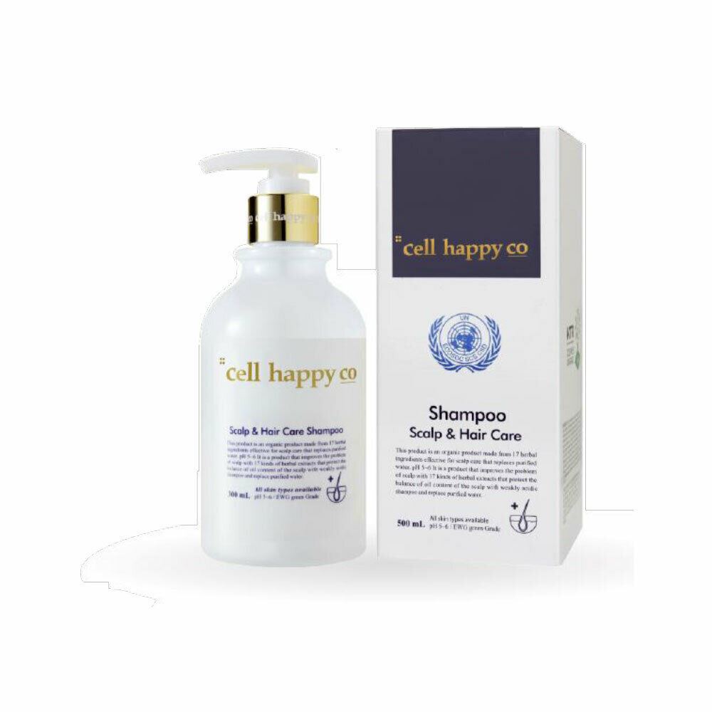 Cellhappyco Scalp and Hair Care Shampoo, world recognized scalp solution shampoo - KLO