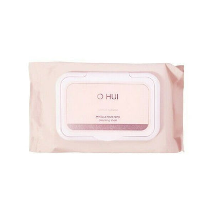 O HUI Miracle Moisture Cleansing Sheet Soft and Thick 60EA Korean Beauty - KLO