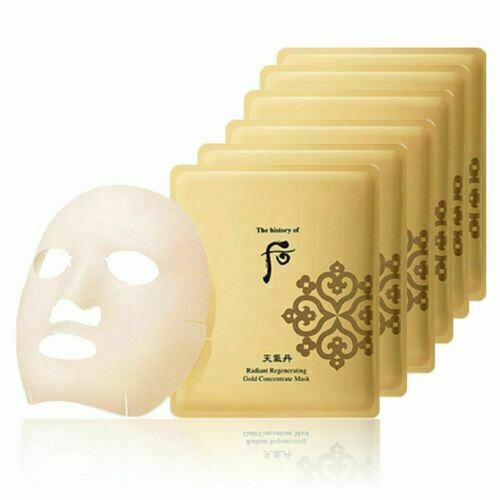 [US Exclusive] The history of whoo Cheongidan Hwahyun Gold Ampoule Mask 6ea - KLO