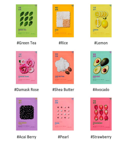 Holika Holika Pure Essence Mask 9ea Ultra Thin 20ml*9ea - Dodoskin