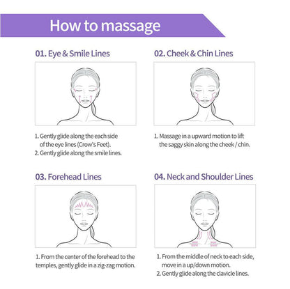 [SAYINUS] V-Light Facial Lifting Massage Cream 180ml with Roll-on Ball - KLO