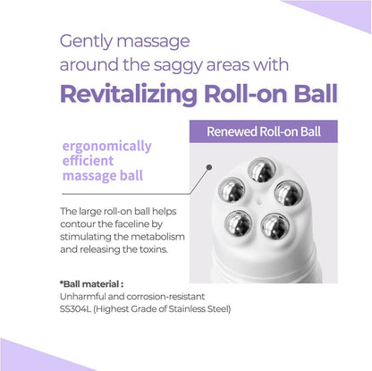 [SAYINUS] V-Light Facial Lifting Massage Cream 180ml with Roll-on Ball - KLO