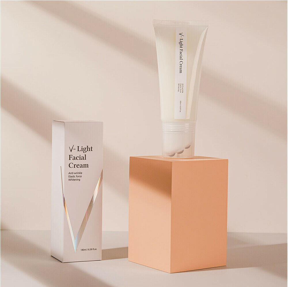 [SAYINUS] V-Light Facial Lifting Massage Cream 180ml with Roll-on Ball - KLO