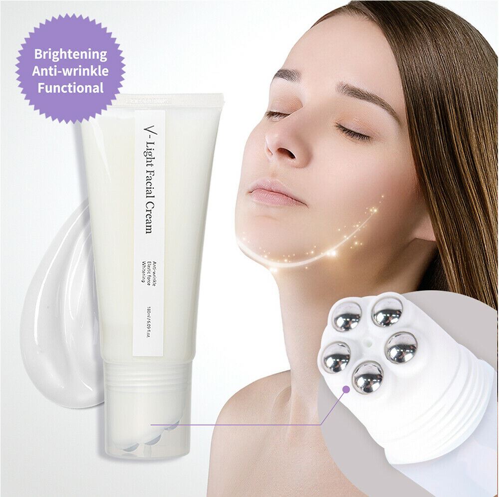 [SAYINUS] V-Light Facial Lifting Massage Cream 180ml with Roll-on Ball - KLO
