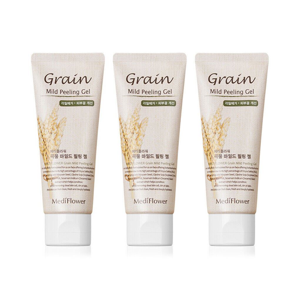 [Medi Flower] Hypo-allergenic Grain Mild Peeling Gel 100ml 3 EA - KLO