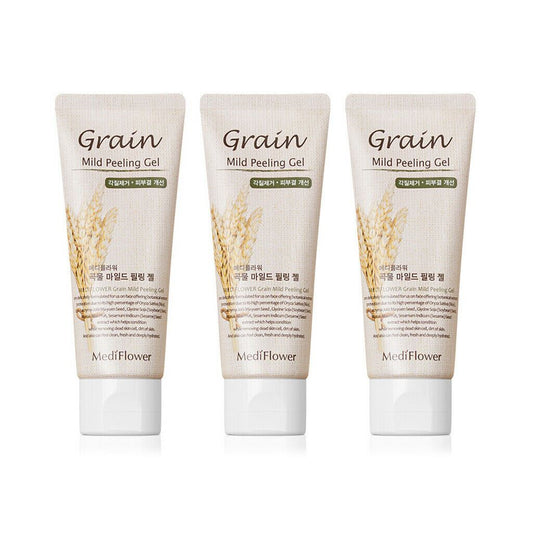 [Medi Flower] Hypo-allergenic Grain Mild Peeling Gel 100ml 3 EA - KLO
