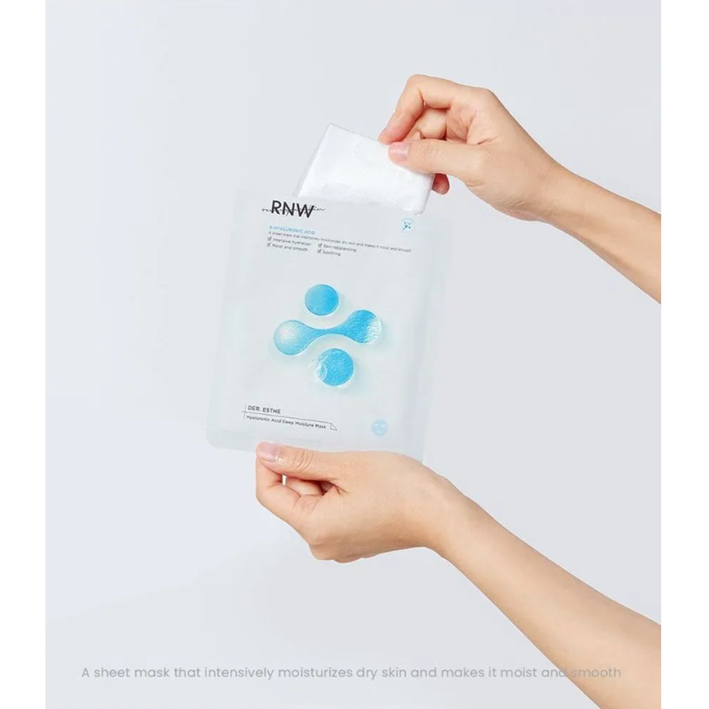 RNW DER. ESTHE Hyaluronic Acid Deep Moisture Mask Set - KLO