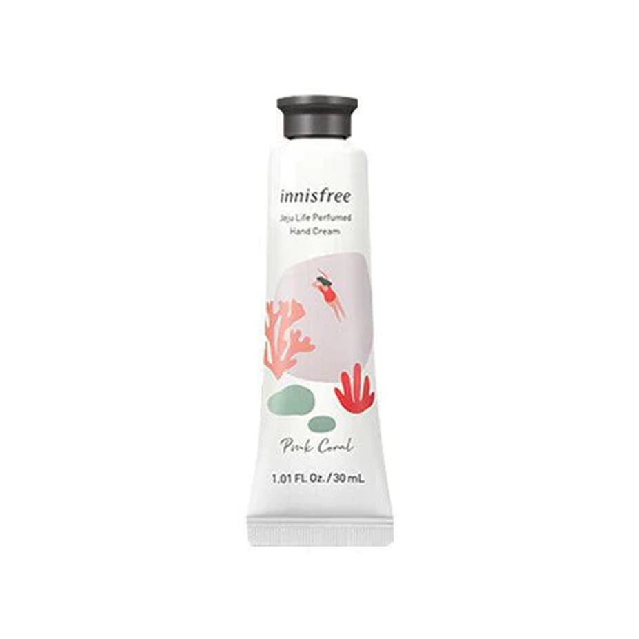 Innisfree Jeju Life Perfumed Hand Cream 30ml - #07 Pink Coral - KLO