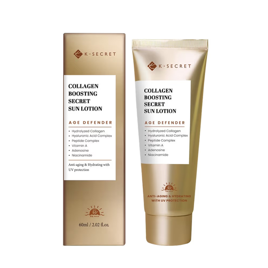 K-SECRET Collagen Boosting Secret Sun Lotion SPF 50+ PA++++ 60ml - DODOSKIN