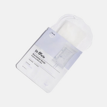 Dr.oracle Niacinamide Recipe Brightening White Mask 1box (25ml*10ea) - DODOSKIN