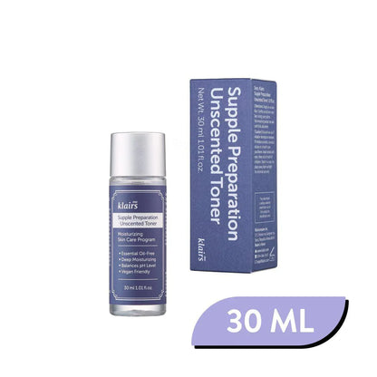 Klairs Supple Preparation Unscented Toner 30ml - KLO