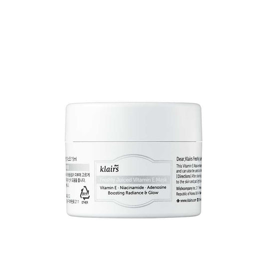 Klairs Freshly Juiced Vitamin E Mask 15ml - DODOSKIN