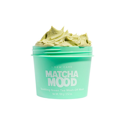 I DEW CARE Matcha Mood Soothing Green Tea Wash-Off Mask 100g - KLO