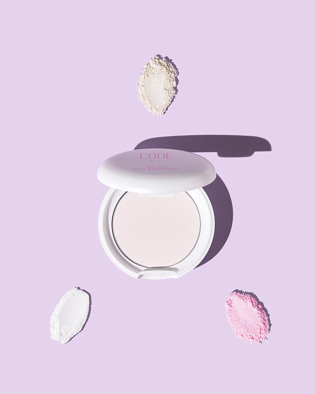 Code Glokolor Oil Cut Pink Beam Pact 8g - DODOSKIN