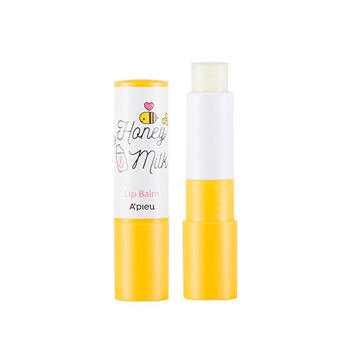 A'PIEU Honey & Milk Lip Balm 3.3g - DODOSKIN