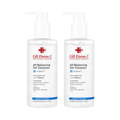 (Matthew) Cell Fusion C pH-Balancing Gel Cleanser Twin Pack (200ml + 200ml) - DODOSKIN