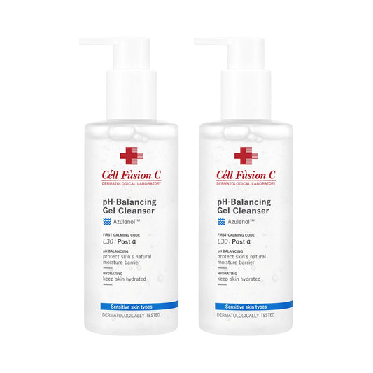 (Matthew) Cell Fusion C pH-Balancing Gel Cleanser Twin Pack (200ml + 200ml) - DODOSKIN