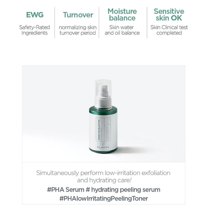 KLAVUU Green Pearlsation PHA Calming Serum 120ml - DODOSKIN