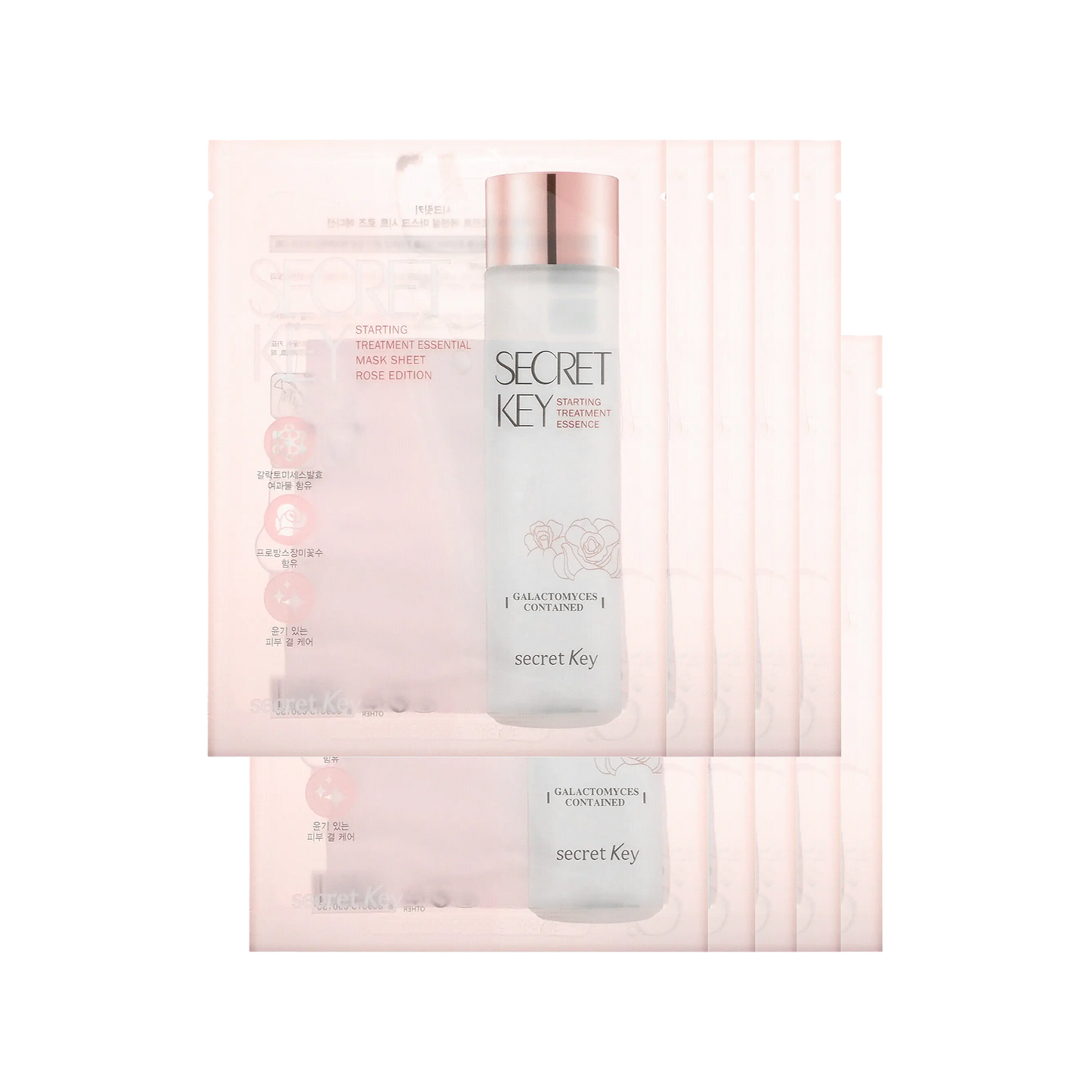 Secret Key Rose Edition Starting Treatment Essential Mask Sheet (10ea)