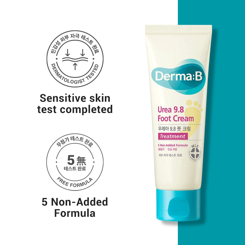 Derma-B Urea 9.8 Foot Cream 80ml - KLO