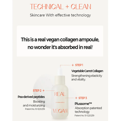 KLAVUU Vegan Collagen Ampoule 30ml - DODOSKIN