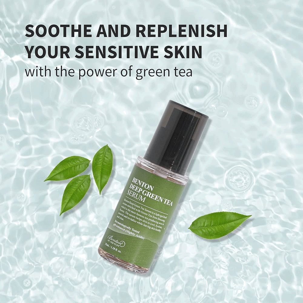 BENTON Deep Green Tea Serum 30ml - DODOSKIN