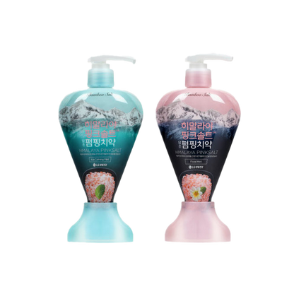 PERIOE Himalayan Pink Salt Pumping Toothpaste 285g (2 Type) - DODOSKIN