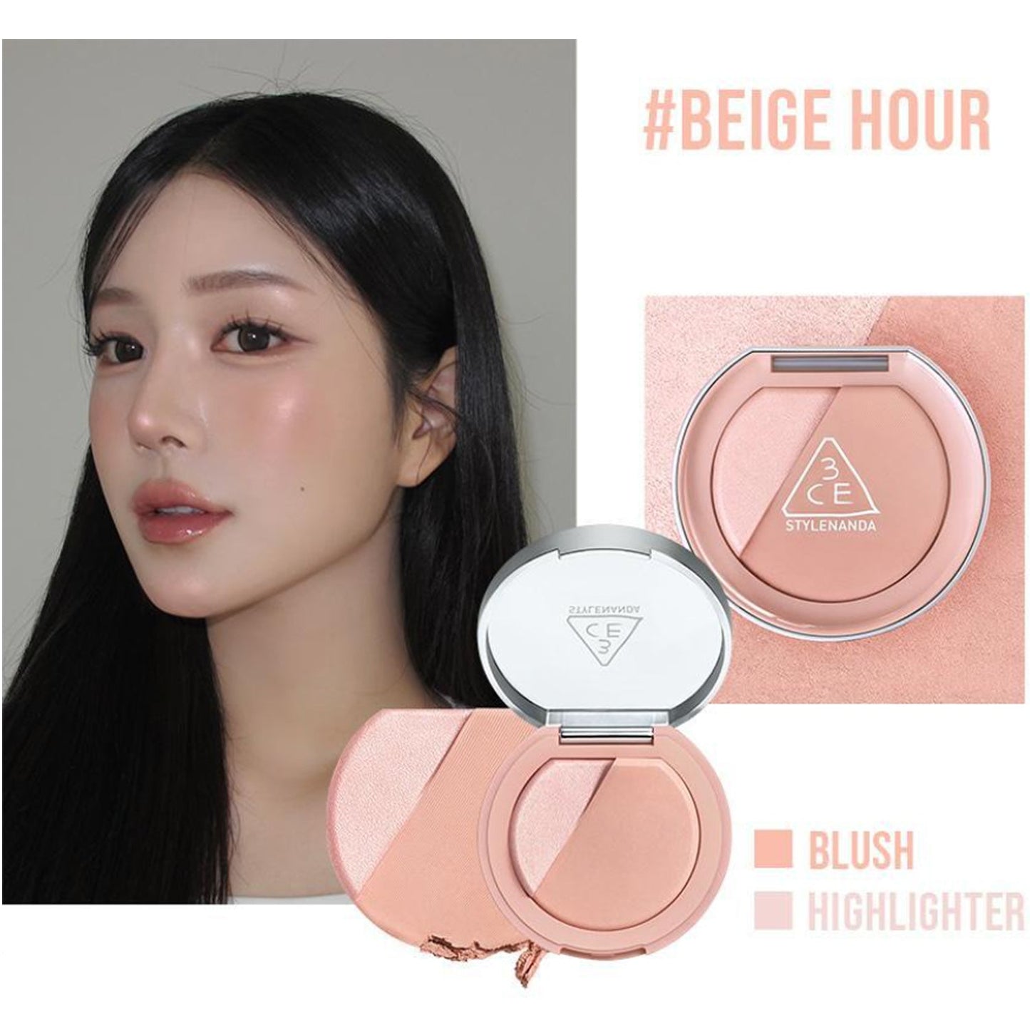 3CE Blush Lighter 4.3g 7 colors