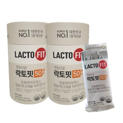 LACTO-FIT Probiotics 50+ (2g × 120 sticks)