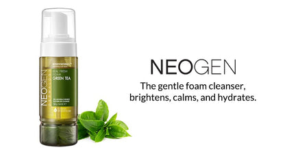 NEOGEN DERMALOGY Real Fresh Foam Cleanser Green Tea 160g - DODOSKIN