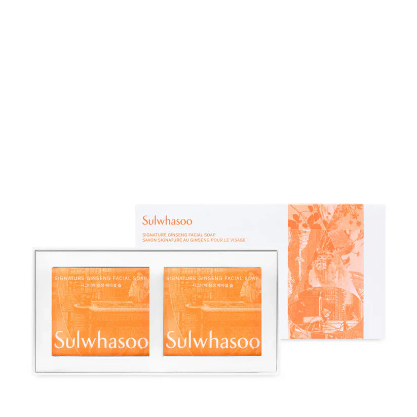(Matthew검수) Sulwhasoo Signature Ginseng Soap 120g 2ea - KLO