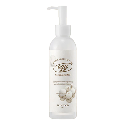 SKINFOOD Egg White Perfect Pore Cleansing Oil 200ml - DODOSKIN