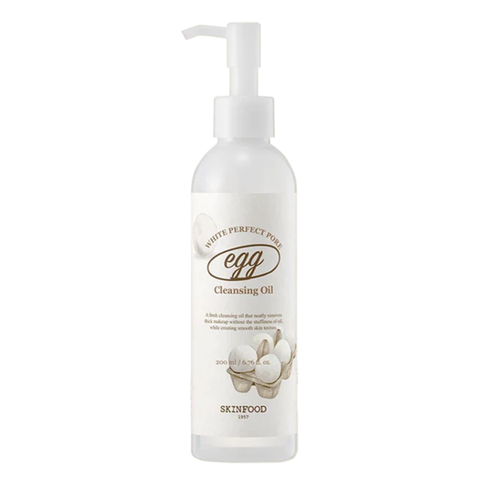 SKINFOOD Egg White Perfect Pore Cleansing Oil 200ml - DODOSKIN