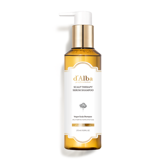 D'ALBA Professional Repairing Scalp Therapy Serum Shampoo 275ml - DODOSKIN