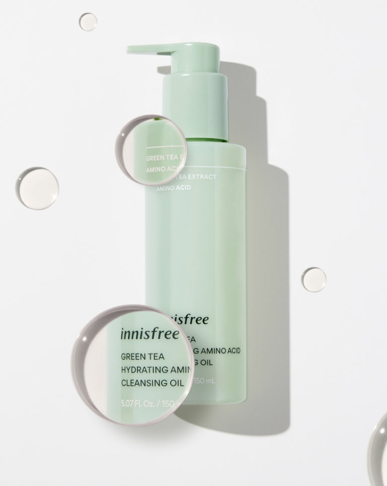 Innisfree Green Tea Hydrating Amino Acid Cleansing Oil 150ml - KLO