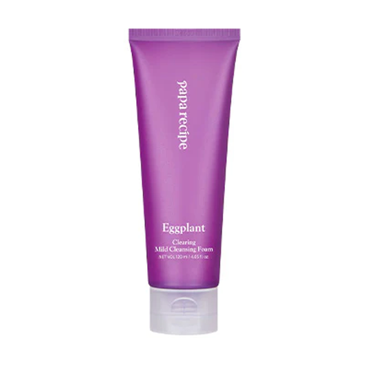 Papa Recipe Eggplant Clearing Mild Cleansing Foam 120ml - DODOSKIN