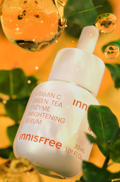 Innisfree Vitamin C Green Tea Enzyme Brightening Serum 30ml - KLO