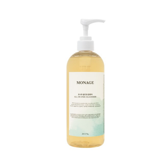 MONAGE Vegan All In One Mild Cleanser 520ml - KLO