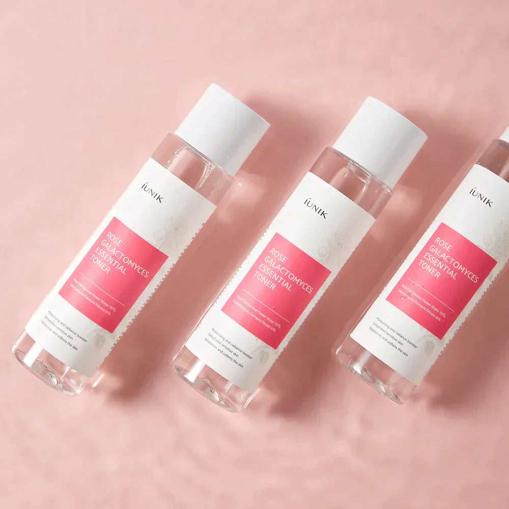 iUNIK Rose Galactomyces Essential Toner 200ml - DODOSKIN