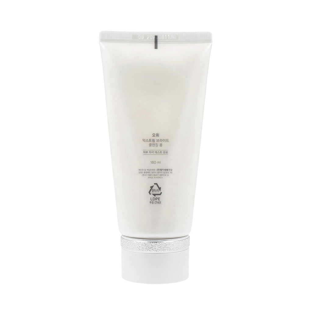 O HUI Extreme Bright Cleansing Foam 160 ml - KLO