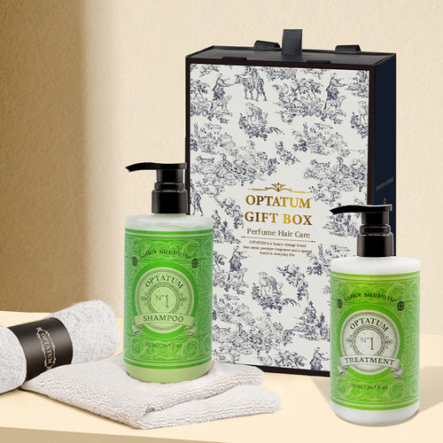 OPTATUM Village Collection scalp Care Shampoo & Treatment Gift Set (Tangi Surprise)