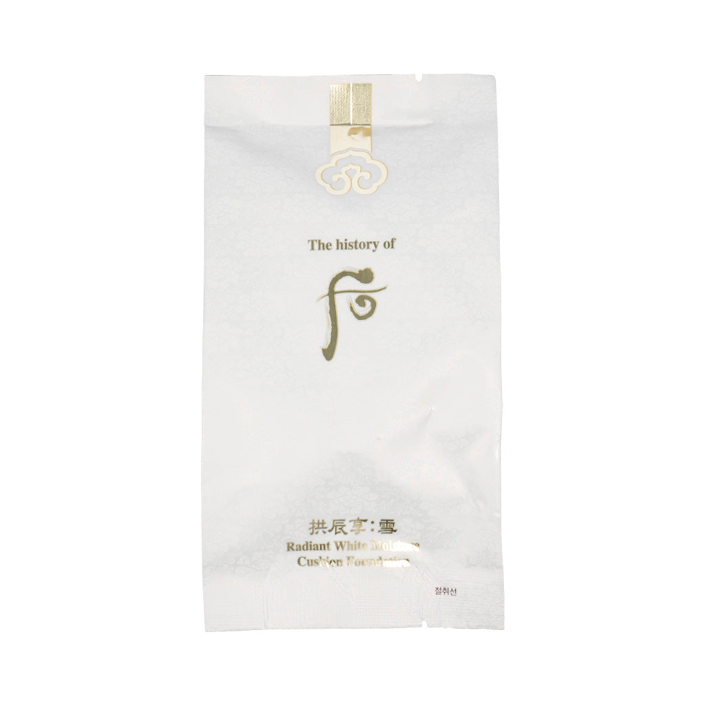 The history of whoo Gongjinhyang Seol Radiant White Moisture Cushion Foundation 15g (Only Refill) - KLO