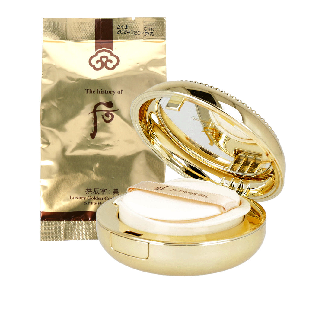 The history of whoo Gongjinhyang Mi Luxury Golden Cushion 15g (Only Refill) - KLO
