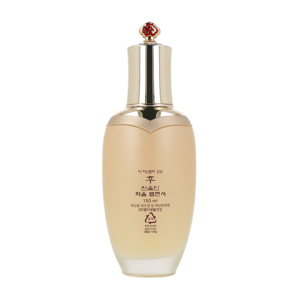 [US Exclusive] The history of whoo Cheonyuldan Hwayul Ultimate Rejuvenating Balancer 150ml - KLO